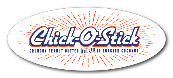 Original Chick-O-Stick Vinyl Sticker